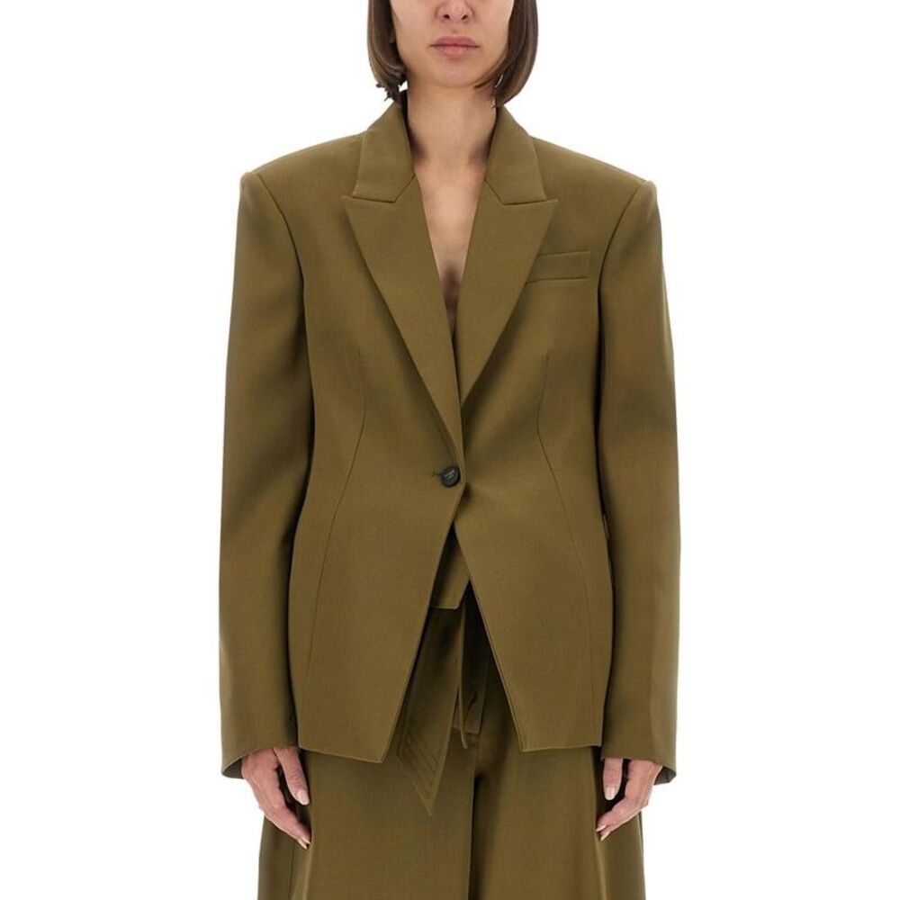The Attico Women The Attico Women Gabardine Jacket